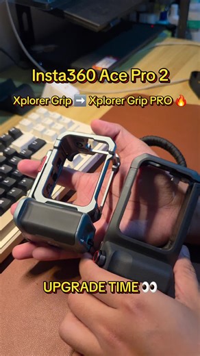 From @insta360 official @Insta360 Philippines ENB #Insta360AcePro2 Xplorer Grip ➡️ Xplorer Grip PRO and grabe.. ibang level talaga 🔥 ✅️ Power ON/OFF via capture button ✅️ Custom scroll wheel ✅️ Smooth zoom while recording ✅️ Extra battery power ✅️ External mic support ✅️ USB-C charging and SD card storage Kung gumagamit ka ng Ace Pro 2, this upgrade is 💯 worth it! #photography #insta360 #camera #fyppppppppppppppppppppppp