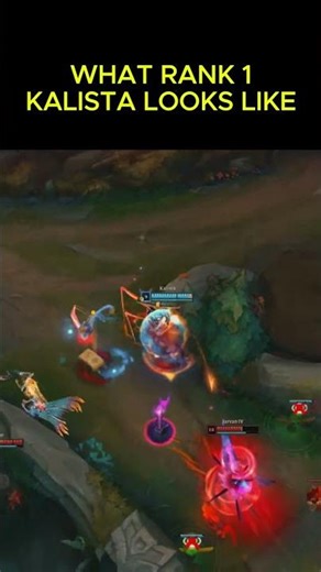 What rank 1 Kalista actually does🔥 #leagueoflegends
