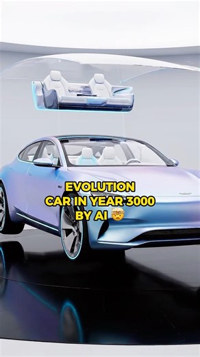 Car Evolution 1950 to 3000 🚗 | 1000 Years of Automotive Design #shorts