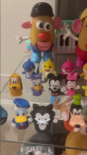 Mickey Mouse & Minnie Mouse Finger Puppet / MR & MRS Potato Head #shortsfeeds #trending #viral