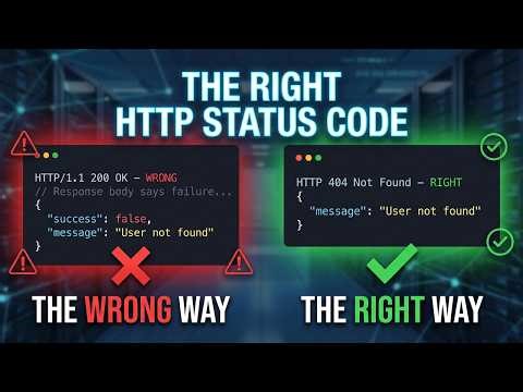 The Right HTTP Status Code for Every Situation