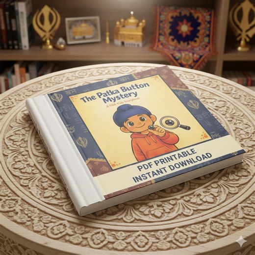 Sikh Kids Book PDF | Patka Story| Sikh Kid Gift | Printable Children’s Book - Etsy UK