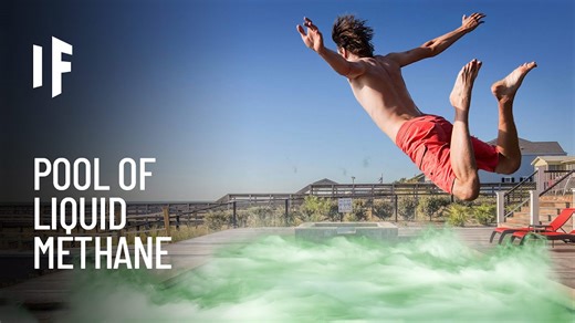 How diving into liquid methane would feel alive
