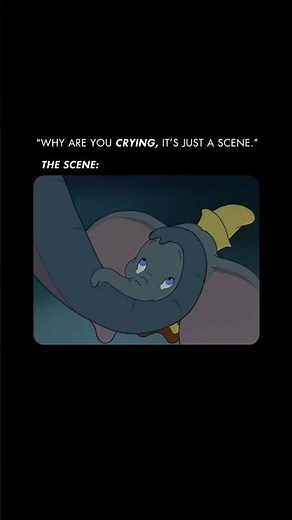 Disney really traumatized an entire generation with this scene.|🎬: Dumbo (1941)|