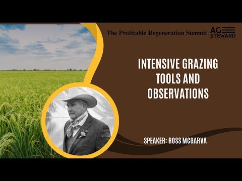 Intensive Grazing Tools and Observations with Ross McGarva