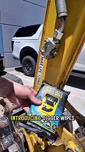 Your Digger called - it needs a clean. Introducing our all new Digger Wipes! Built for real work, not light mess. Our heavy-duty Digger Wipes power through grease, grime, paint, and dirt fast — no water needed. One wipe does the job, saving you time on site, in the shed, or out in the field. ⚠️ Earthmovers: Oil, brake dust, grease, oxides, road grime & carbon buildup 🚧 Construction: Adhesives, tar, grease, grime, dust & marking chalk 🎨 Painters: Latex & oil-based paint, stains, enamel, caulk &