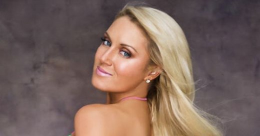 Natalie Gulbis Models in Body Paint for Sports Illustrated Swimsuit Issue