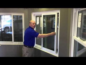 How to operate a Double Slider Window