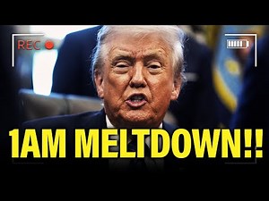 Trump has PSYCHO MELTDOWN at 1 AM as WALLS CLOSE IN