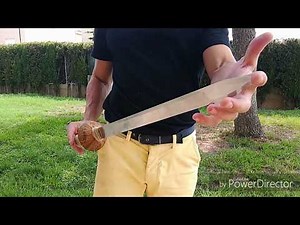 Como hacer la espada real de 'Peter Pan' funcional