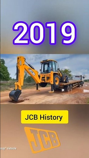 JCB Evolution 1943 to 2025 🚜 From Classic Digger to Smart Machine! #Shorts