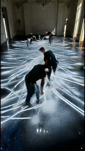 Galaxy Epoxy Floor Transformation | Satisfying Space-Themed Floor #diy #interiordesign #usarmy