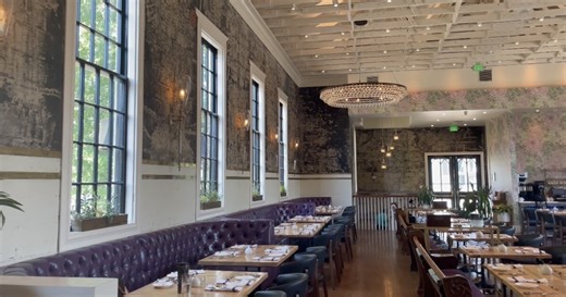 Restaurant dining rooms are getting smaller