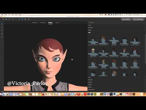How to Create 3D Characters in the NEW Adobe Fuse CC