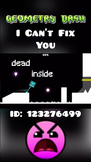“I Can’t Fix You” in # Dash 🔥- #geometrydash #gd #gdlevel #icantfixyou #layout #jaidmeel