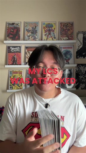 Late new comic book day! I’m glad that everyone involved was safe but def need absolute batman to teach this guy a lesson 😡 #absolutebatman #comictok #comichaul #ncbd #comicbooks
