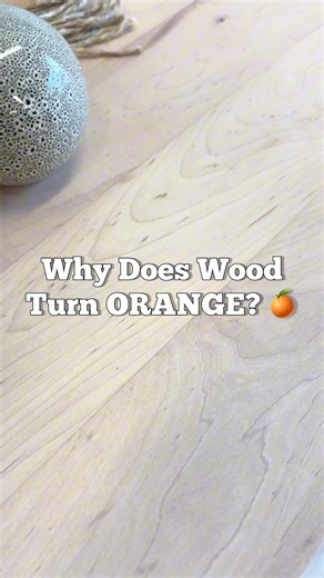 Comment “WOOD” and I’ll DM you my exact light-wood system product list 🤍 Why does wood turn ORANGE the second you seal it?? You sand it down and it’s pale and perfect. Then you go to seal it… and suddenly it’s yellow, orange, or WAY darker than you expected 😩 That’s not your prep. That’s the finish you chose. Even if it says “clear” on the can. Most clear products still add warmth or darken the wood. Yes, even water-based ones. Only a few actually keep that fresh, modern look you worked so har