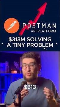 Postman solves tiny problem and makes $300+ millions #business #tech #entrepreneur