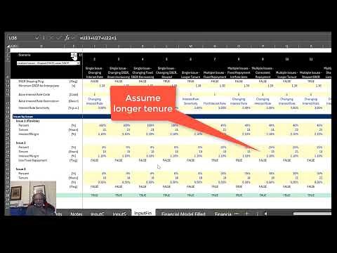 Project Finace Model with Debt Structuring and Multiple Issues
