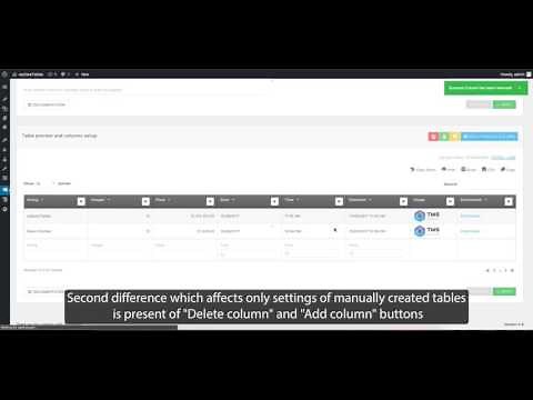 How to configure a table in WordPress with wpDataTables 2.0