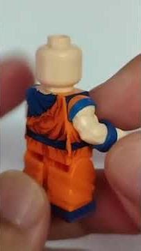 minifigure goku super saiyan 2 #dragonball #goku #minifigures #lego #anime #viral #shorts