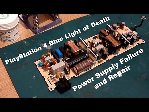PS4 Power Supply Repair - ADP-240AR Transformer Failure - Blue Light of Death (BLOD)