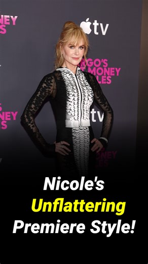 Fans react to Nicole Kidman's 'very unflattering' look during the premiere of 'Margo's Got Money Troubles'