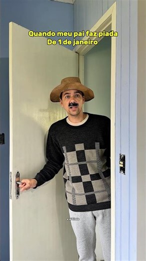 QUANDO MEU PAI FAZ PIADA DE 1 DE JANEIRO 😂
