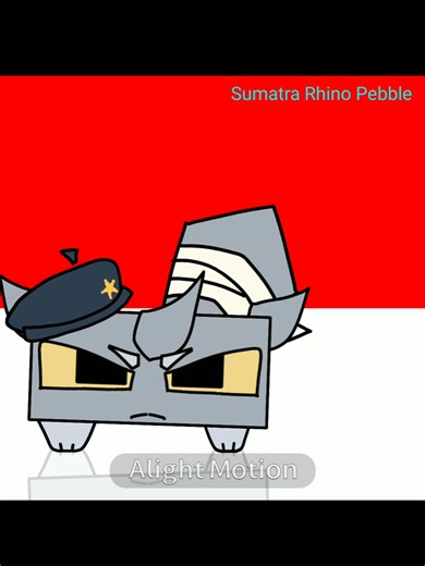 Discover the Unique Sumatra Rhino Pebble Animation