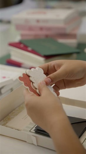 Want your invites made? Introducing our Sample kit a tactile experience of luxury invitations.
