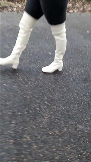 Cuissardes blanche et legging push up