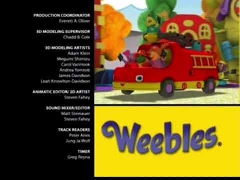 Weebles end credits sprout version