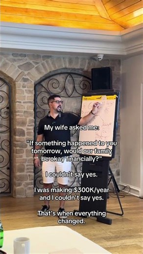 My wife changed my life that day