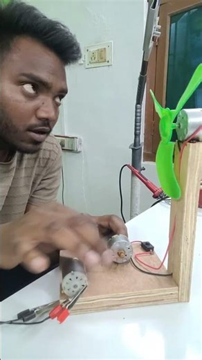 DC motor generator project explain ( Live highlight )