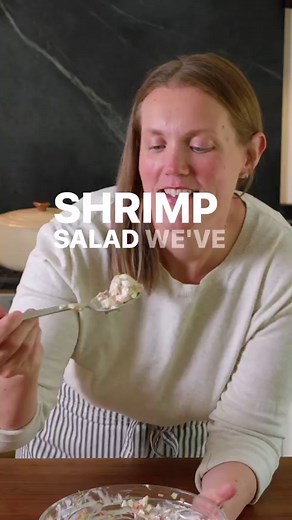 ✨ perfect SHRIMP SALAD!!! This really is the best shrimp salad we’ve made in our kitchen. I’ve been making this on repeat ALL SUMMER LONG ✨ recipe is linked in our bio (@inspiredtaste ) 1 pound poached shrimp, recipe on the blog 1/2 cup finely diced red bell pepper (Half of a large pepper) 1/2 cup finely diced celery (1 large stalk) 1/2 cup thinly sliced green onion (3 to 4) 1/2 cup (100 grams) mayonnaise, try homemade mayo 2 tablespoons fresh lemon juice 1/4 cup roughly chopped fresh dill 1/4 t