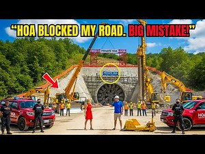 Karen Shut Down the Only Road to My Farm—She Didn’t Expect My Tunnel to Uncover the HOA’s Corruption