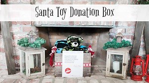 16K views · 60 reactions | Help your kids donate their toys this year! Your Elf on the Shelf can deliver the box at the beginning of the Christmas season, and Santa will pick it up on Christmas eve! https://www.thesitsgirls.com/diy/santa-toy-donation/ | Savings Every Day | Facebook