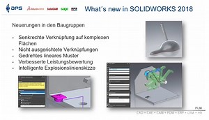 Video-Tipp! What’s New in SOLIDWORKS 2018 – Neuerungen in Baugruppen