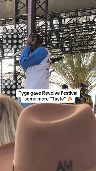 Tyga's Performance at Revolve Festival 2025