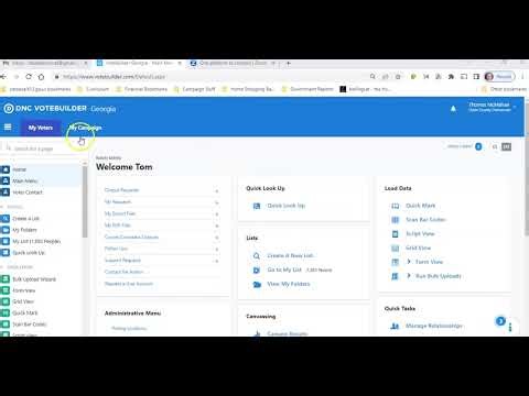 Using Votebuilder in your County - Part 1