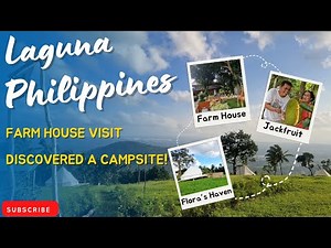 A Serene Getaway in LAGUNA, PHILIPPINES (4k) | A Charming Farm House | Stunning View MT. BULALO!