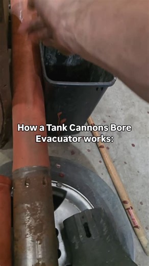 Kilo Motors on Instagram: "I made you guys a visual explaination of why its important to have a bore evacuator. Now that I have both parts the cannon can get cleaned up and start getting ready for paint too maybe after a fitting 👀 #america #boreevacuator #explaination #restoration"