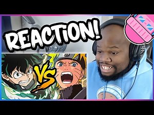 DEKU VS NARUTO RAP BATTLE REACTION | RUSTAGE ft None Like Joshua