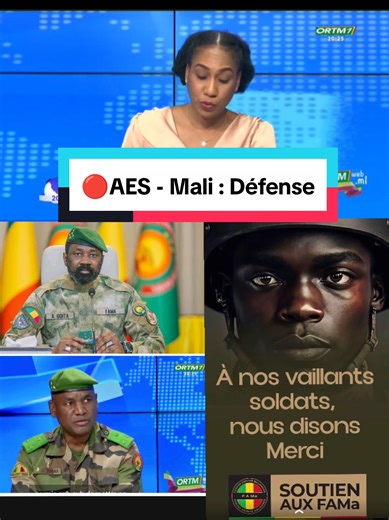 🔴AES-Mali : Défense La nouvelle architecture de Défense du Mali envoie un signal fort et stratégique à l'endroit du peuple