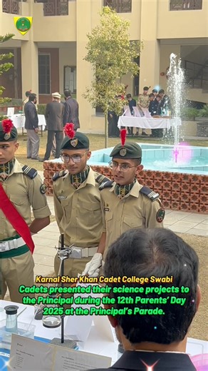 #parentsday #science #exhibition #cadets #CadetCollege #PakistanArmy #Pakistan #reelschallenge #viralreelschallenge #viralreelsシ #fbviralreels #fypシ゚ #fypシ゚viralシ #fypシ゚viralシfypシ゚ #fbreels2026ツ | Karnal Sher Khan Cadet College Swabi-KSKCCS