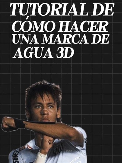 Cómo hacer una marca de agua 3D fácil