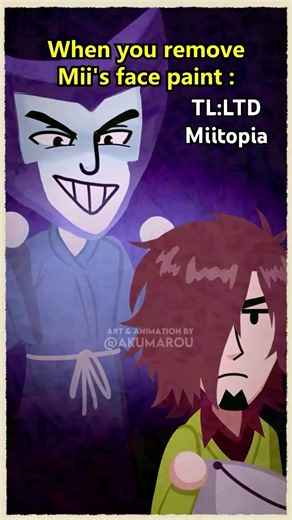 REMOVING FACE PAINT TOMODACHI LIFE | #tomodachilife #animationmeme #tomodachilifelivingthedream
