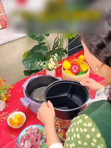 Nồi điện đa năng 3 ngăn — nấu nhiều món cùng lúc