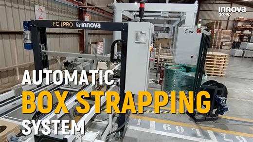 Automatic Box Strapping System