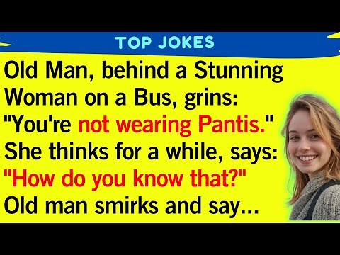 Best Joke Of The Day.! Old Man’s Bus Confession 😂 | Jokes with a Twist, Classic Comedy, Daily Laughs